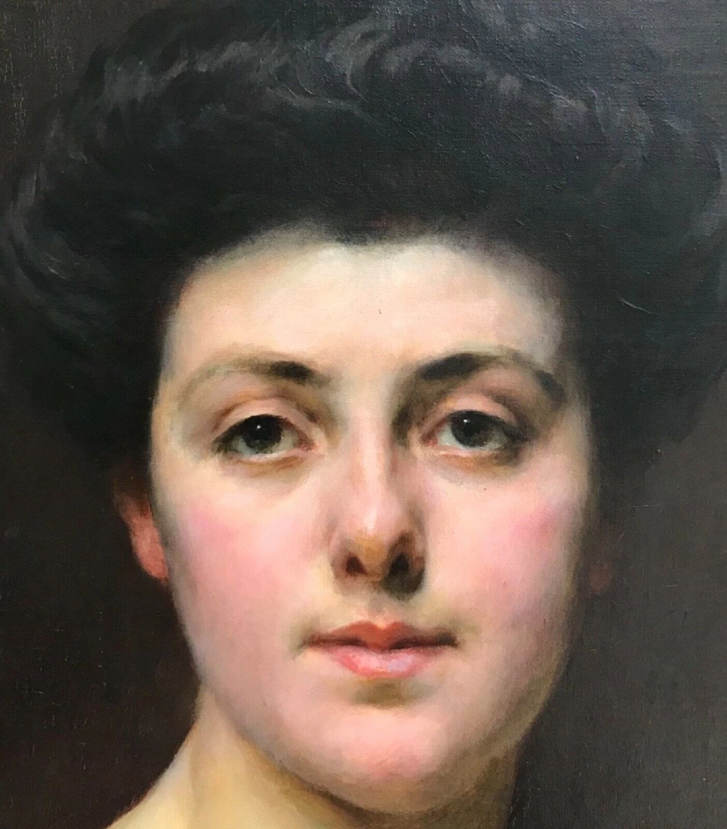 Ritratto di donna - dettaglio